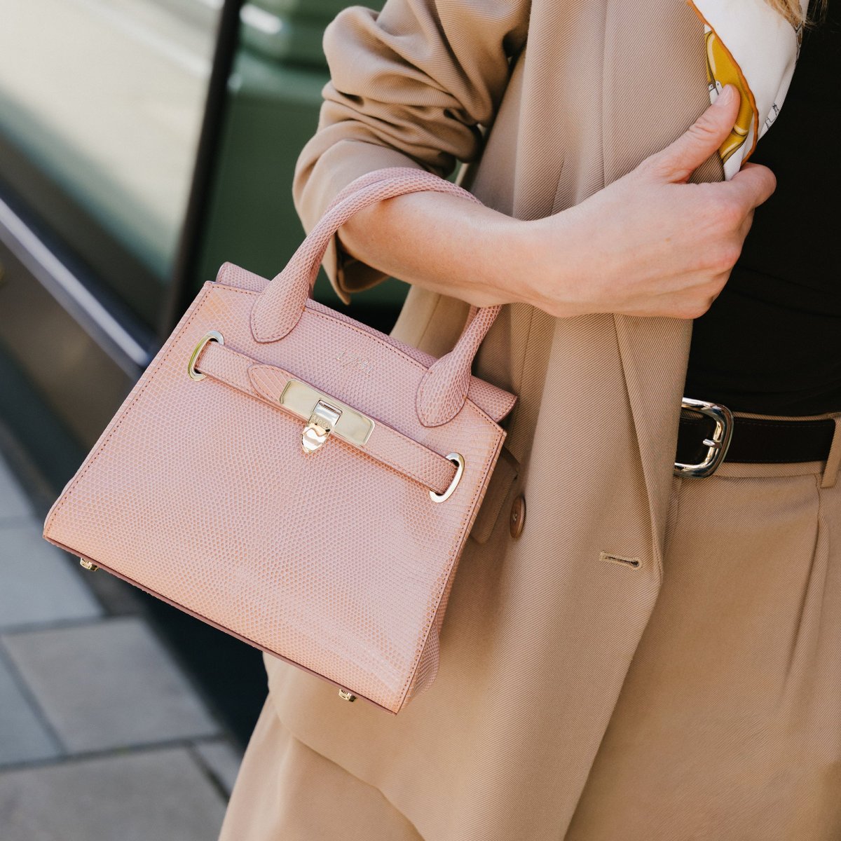 1781 Mini Handbag in Lizard - Image 3