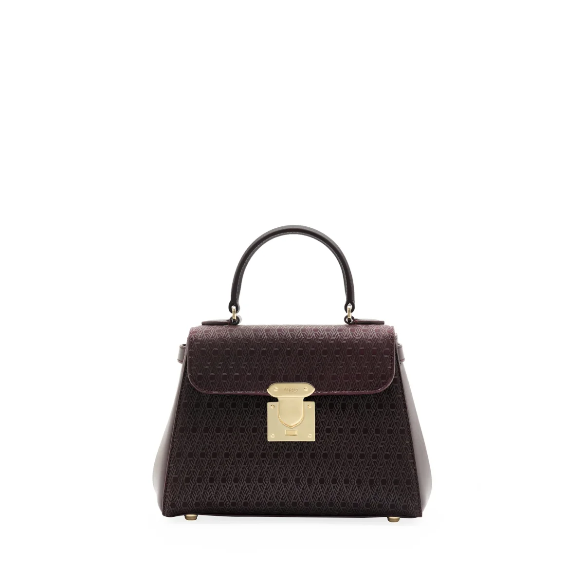 167 Mini Handbag in Signature A Patterned Leather