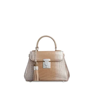 167 Mini Handbag in Crocodile
