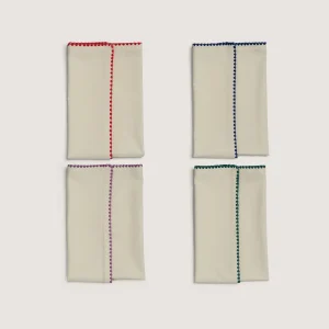 Zig Zag napkins, Set of 4