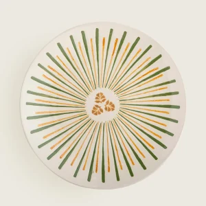 Heikki hand painted glazed Stoneware Serving Plate - large