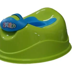 SKEP Deluxe Training Potty - Green with Blue Potty