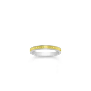 167 Enamel Ring in 18ct White Gold